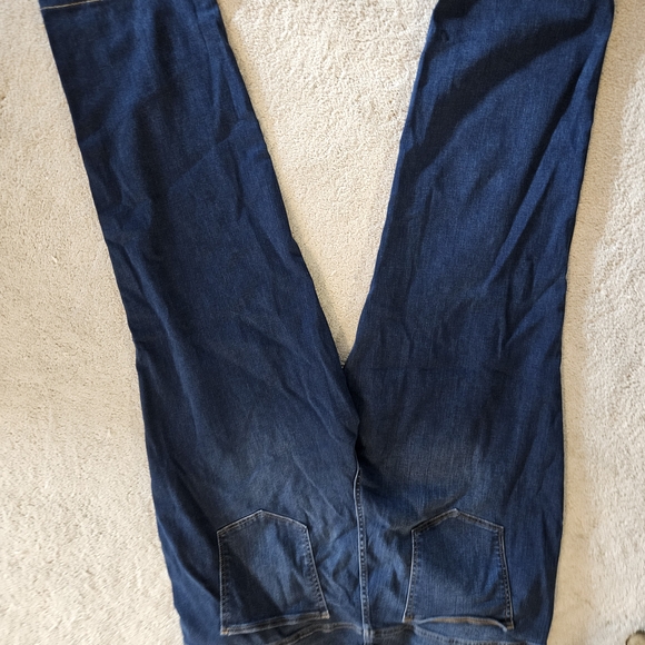 Dress Barn Dark Blue Straight Leg Jeans - Picture 3 of 3
